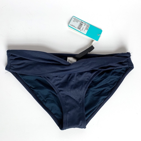 SEAFOLLY Goddess Twist Band Bikini Bottom Navy - Picture 3 of 3